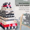 Marimekko Handtuch RÄSYMATTO Gästehandtuch, Baumwolle, schwarz/weiß - 30X50 cm, 100% Baumwolle frottee Bild 5