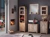 Unterschrank Bad massivum Bitna 43x80x30 cm Mangoholz natur Badkommode Badschrank Landhausstil Boho Badezimmermöbel Holz Bild 2