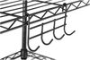 Royal Catering Standregal 55 x 45 x 150 cm Metallregal Steckregal Haushaltsregal 150 kg schwarz, verschiedene Größen Bild 2
