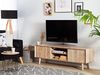 TV-Möbel heller Holzfarbton FRANKLIN Bild 2