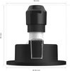 Philips Hue White&Col. Amb. Xamento Einbauspot schwarz 1flg Bild 3