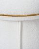 Hocker Corin 135 Weiß / Gold Bild 4
