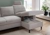 Ecksofa >Pris< Schlaffunktion, Stauraum, grau - 234x88x147 (BxHxT) Bild 4