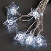 Hellum LED-Lichterkette Sterne 24 BS weiß/transparent Bild 1