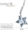 Hellum LED-Lichterkette Sterne 24 BS weiß/transparent Bild 3