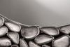riess-ambiente Wandspiegel STONE MOSAIC XL 82cm silber (Einzelartikel, 1-St), Schlafzimmer · Metall · rund · mit Rahmen · Wohnzimmer · Deko Bild 4