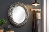 riess-ambiente Wandspiegel STONE MOSAIC XL 82cm silber (Einzelartikel, 1-St), Schlafzimmer · Metall · rund · mit Rahmen · Wohnzimmer · Deko Bild 2