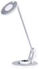 LED Schreibtischlampe CORVUS mit Dimmer Metall Weiß-Silber Bild 5