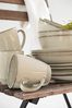 Mäser 931371 Nottingham Vintage Tafel-Service für 4 Personen mit Speiseteller und Suppenteller im Retro-Look, Steinzeug, beige, 8-teilig (1 Set) Bild 5