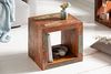 riess-ambiente Beistelltisch JAKARTA 45cm natur / bunt, Cube · recyceltes Massivholz · Nachttisch · Regal · Boho-Stil Bild 5