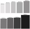 MountainRange schwarz bedruckter Polyesterteppich 100x200 cm Modell MountainRange schwarz Bild 3