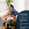 Kissenbezug 80x80 Mikrofaser Premium 2er Set Kissenhülle Deko für Kissen Sofa/Bett Stoff Superweicher Resistent Hypoallergen Anti-Milben Atmungsaktiv Kopfkissenbezug mit Verdecktem Zip Voll Waschbar Bild 3