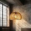 Pendelleuchte MOOD Ø35cm – Nachhaltiges Holzdesign für warmes, modernes Ambiente (E27, 1-flammig) Bild 3