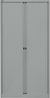 Bisley 'EuroTambour' Rollladenschrank, 100,0 cm, Silber, 4 Einlegeböden Bild 5