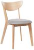 Esszimmerstuhl 2er Set ERIE Holz Heller Holzfarbton Bild 4