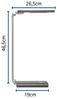 MAUL LED-Tischleuchte MAULpure, dimmbar, silber Bild 3