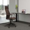 KARE Design Bürostuhl Labora High Braun 80724 Bild 2