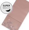 Hauck Disney Reisebettmatratze Sleeper, 120x60 cm, 5 cm dick, Faltmatratze für Baby und Kinder Bett, Kompakt Klappbar, inklusive Tragetasche, Bambi Rosa Bild 4