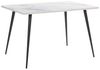 Esstisch Marmoroptik / schwarz 120x80 cm SANTIAGO Bild 1