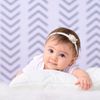 Lorelli Babykissen Cosy Größe 38x29 cm Silikon-Daunenfüllung Bezug abnehmbar lila Bild 5