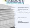 Avenco Matratze 140x200 H3 Taschenfederkernmatratze 7 Zonen Matratze Öko-Tex CertiPUR US Federkernmatratze 20cm Mittel Bild 2