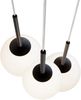 Maytoni Pendelleuchte Basic form, Mattschwarz, 3 flg, 40 W, 180 cm (Höhe) Bild 4