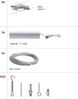 Paulmann No. 94107 Seilsystem-Set LED, 4x4W, MacLED 230V/12V DC Chrom matt Bild 2