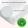WhizProducts Wasserdichtes Spannbettlaken 89x50 cm kompatibel mit Babybay Maxi, Midi, Boxspring, Comfort und Comfort Plus - Spannbetttuch mit integriertem atmungsaktiven Matratzenschoner Bild 3