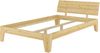Erst-Holz Einzelbett Kieferbett natur Massivholz Futonbett 120x200 mit Rollrost 60. 62-12 Bild 5