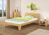 Erst-Holz Einzelbett Kieferbett natur Massivholz Futonbett 120x200 mit Rollrost 60. 62-12 Bild 2