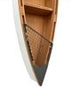 DanDiBo Regal Boot Wandregal 120 cm in Bootsform aus Holz Antik MR83 Maritim Bootsregal Badregal Badschrank Braun für die Wand Bild 4