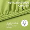 CelinaTex Jersey Spannbettlaken Lucina 200x200-200x220 cm grün 100% Baumwolle gekämmt bis 26cm Matratzenhöhe Oeko-TEX Bild 2