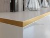 Couchtisch Aioren mit Regal (Farbe: Weiß / Weiß + Gold) Bild 5