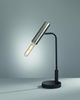 Tischlampe, Spot beweglich, schwarz, DEAN Bild 2