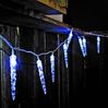Hellum LED-Eiszapfen-Lichterkette 40-tlg. cws außen 564433 Bild 1