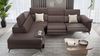 Sofanella Sofalandschaft AMARO Ledergarnitur Echtleder Eckcouch in Grau S: 286 Breite x 108 Tiefe Bild 5