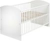 Schardt 11 518 02 00 Kinderzimmer 3 - teilig Classic White bestehend aus, Kombi - Kinderbett, 70x140 cm Bild 3