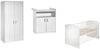 Schardt 11 518 02 00 Kinderzimmer 3 - teilig Classic White bestehend aus, Kombi - Kinderbett, 70x140 cm Bild 2