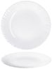 MamboCat Speiseteller 6x Speiseteller Arkona Opalglas 24cm weiß Ess-Teller Bild 4