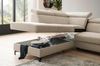 Traumnacht Montpellier Ecksofa 3-Sitzer mit festem Anbauelement (Hocker) inkl. Schlaffunktion, Bettkasten links und verstellbarem Kopfteil, beige, produziert nach deutschem Qualitätsstandard Bild 5