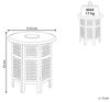 Beistelltisch SANTRA Heller Holzfarbton Bild 3