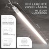 MATO 2x Feuchtraumleuchte LED 120cm - Wasserdicht IP65, 36W, 4320lm - 4000K Neutralweiß - Verknüpfbare Feuchtraumlampe - Wannenleuchte, Kellerleuchte, Garagenlampe, Werkstatt Deckenleuchte Lang Bild 2