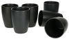 MamboCat Becher MamboCat 6er Set Kaffeebecher ohne Henkel Leopard Lampart Nero schwarz Bild 2