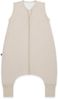 Emma & Noah Schlafsack mit Füßen 1.0 TOG, Essential Beige 90cm (Emma & Noah GmbH) Bild 1