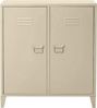 Dmora Credenza Lampone, Buffet da soggiorno, Madia da salotto, Dispensa da cucina, 80x40 h73 cm, Panna Bild 4