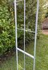 DanDiBo Rosenbogen Metall Verzinkt Massiv 120 cm Torbogen 96523 Wetterfest Rundbogen Volleisen Rankhilfe Gartenbogen Feuerverzinkt Bild 4