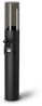 SSC-LUXon LED Gartenstrahler VARDA Außen Wegeleuchte mit Steckdose E27 Höhe 50 cm IP44 schwarz Bild 2