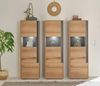Schrank Set 3-teilig Center in Eiche Evoke 190 x 155 cm Bild 3