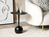 'EUCLA' Beistelltisch, Aluminium, schwarz, rund, ⌀ 40 cm Bild 2