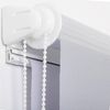 WOLTU Doppelrollo Klemmfix ohne Bohren Grau 60x150 cm (BxH), Duo Rollo Zebrarollo Fensterrollo Klemmrollo Seitenzugrollo Easyfix lichtdurchlässig & verdunkelnd Rollos für Fenster und Tür Bild 3